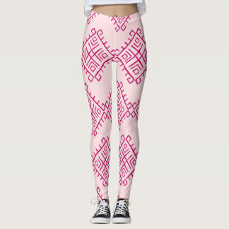 Tribal-etnisk: abstrakt för dekorativ vintage. leggings