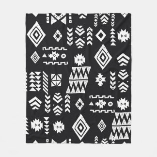 Tribal etnisk bakgrund. Primitiv snyggt Fleecefilt