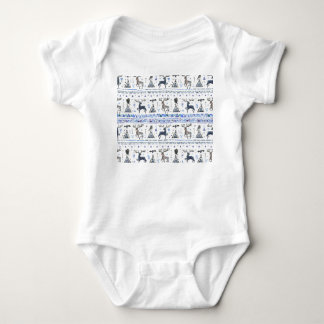 Tribal-etnisk, djur drömmer catcher, sömlös. t shirt