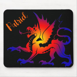 Tribal Färg Dragon Personlig Mousepad Musmatta
