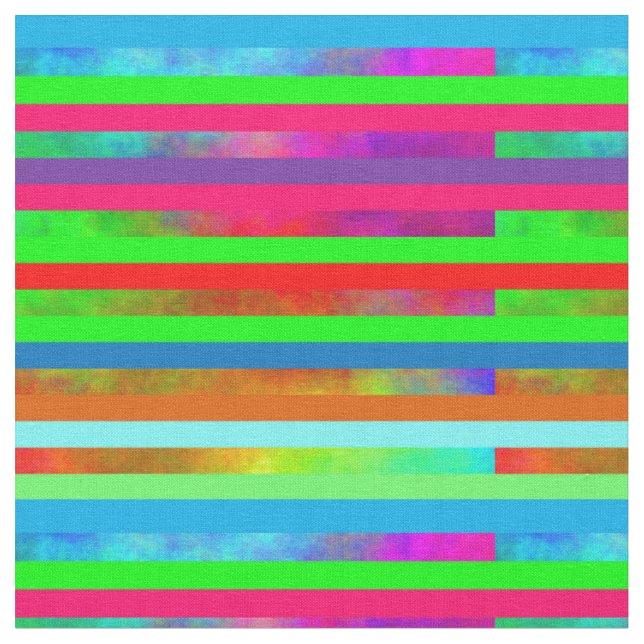 TRIBAL FÄRGRIK TYG (Närbild)