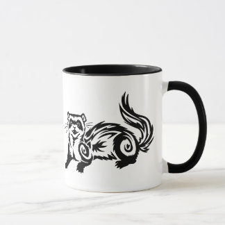 Tribal Ferret Tattoo Design Mugg