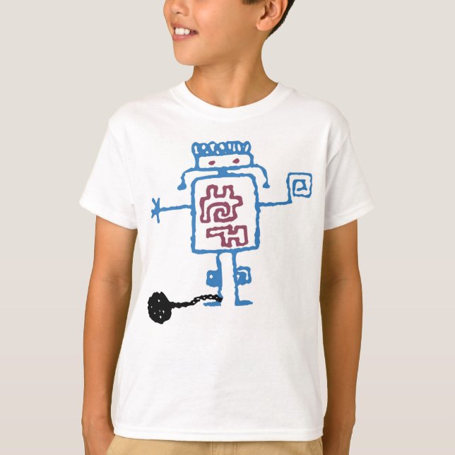 Tribal Figur T Shirt (Framsida)