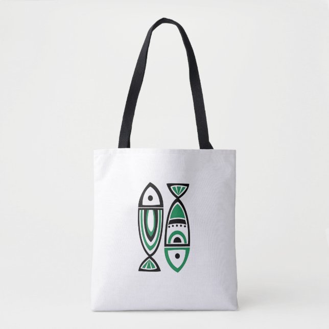 Tribal Fisk Harmoni Tygkasse (Framsida)