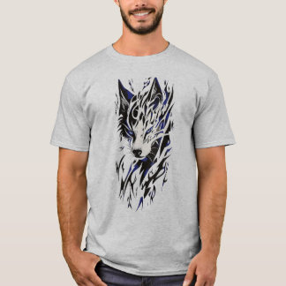 Tribal Flame Varg T-Shirt - Monochrome Energy