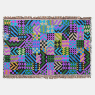 Tribal Folk Art - Blå Filt