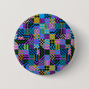 Tribal Folk Art - Blue Knapp