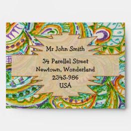 Tribal Folk Mönster