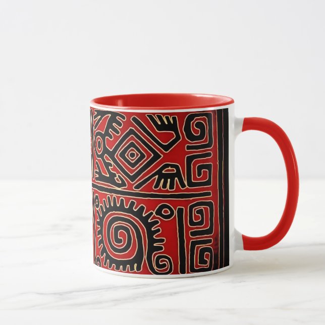 Tribal Geometric  Mugg (Höger)