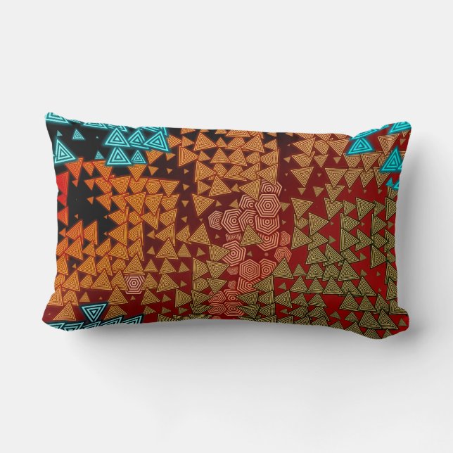 Tribal Geometrics Lumbarkudde (Baksida)