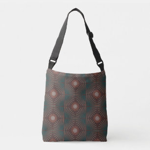 Tribal geometrisk axelväska