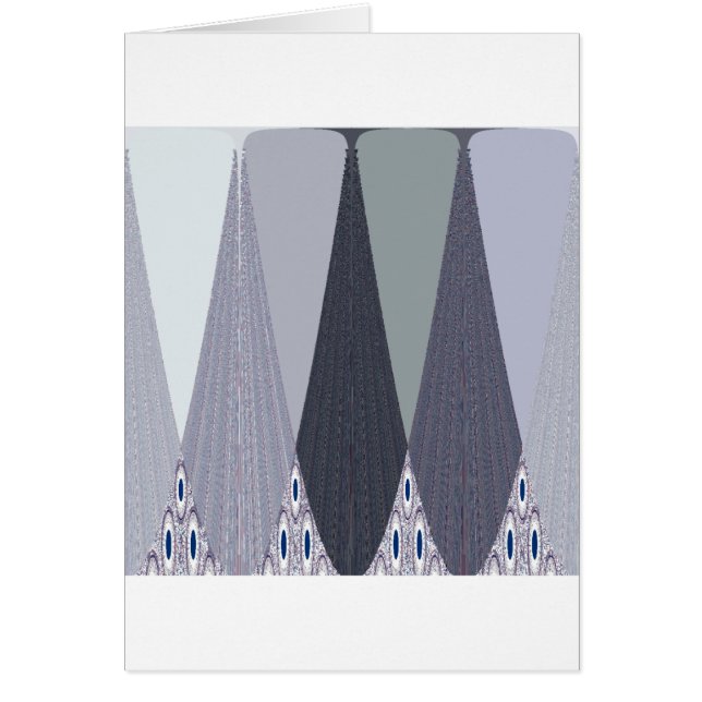 Tribal Geometry mönster Hälsningskort (Framsidan)