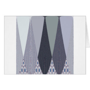 Tribal Geometry mönster Hälsningskort