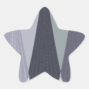 Tribal Geometry mönster Stjärnformat Klistermärke