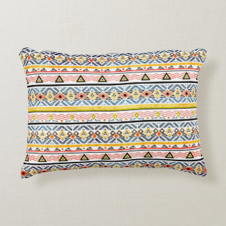 Tribal grunge ethno folk pattern in retro style prydnadskudde