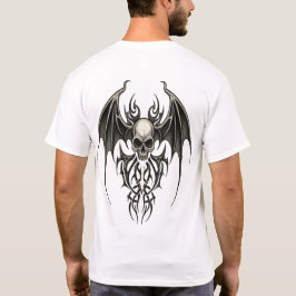 Tribal Guardian Skull T Shirt
