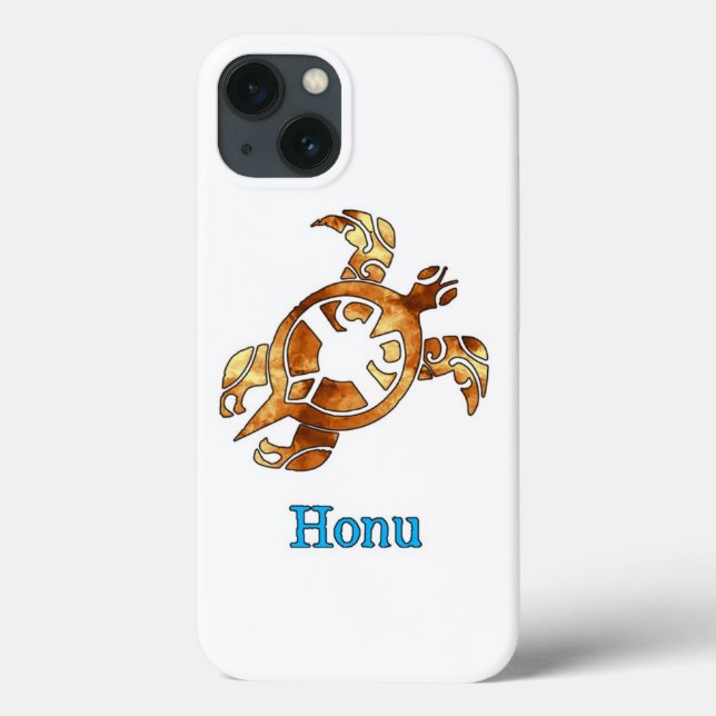 Tribal Hawaiian Sea Turtle i Guld (Baksida)
