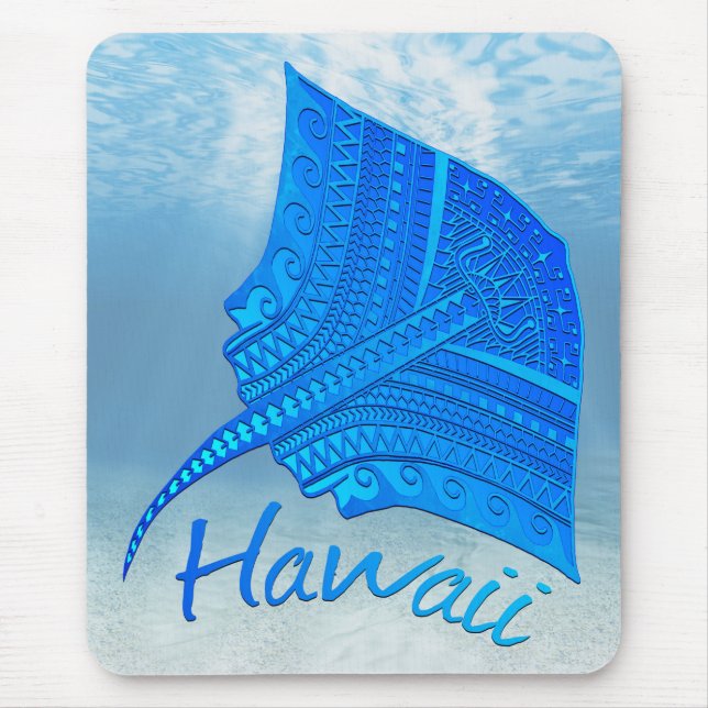 Tribal Hawaiian Stingray Musmatta (Framsidan)
