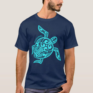 Tribal Hawaiian Turtle Cozumel T Shirt