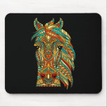 Tribal Horse Design - Horses Animal Lover Horsebac Musmatta<br><div class="desc">Utformning av stamhästar -  hästar</div>
