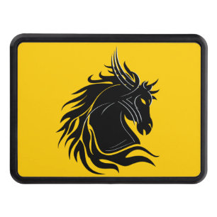 Tribal Horse Head Skydd För Dragkrok