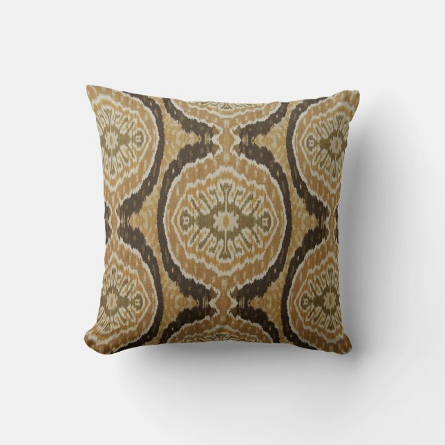 Tribal Ikat accent Pillow Kudde (Framsida)
