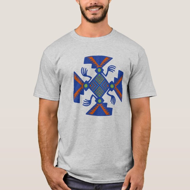 Tribal Indian Inca Spirit T-Shirt (Framsida)