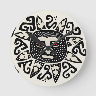 Tribal indiansk solande rund klocka