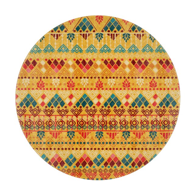 Tribal inslag, mångsidig sömlös mönster. (Framsidan)