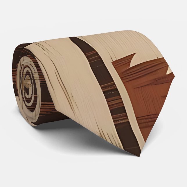 Tribal Inspired Geometric Neck Tie Slips (Rullad)