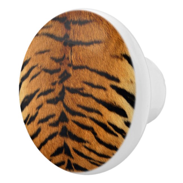 Tribal Jungle Animal Safari Tiger Skriv ut Knopp (Höger)
