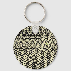 Tribal Kuba-design Nyckelring