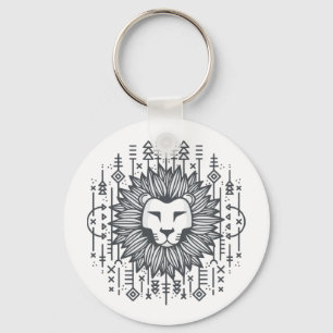Tribal Lejon Nyckelring