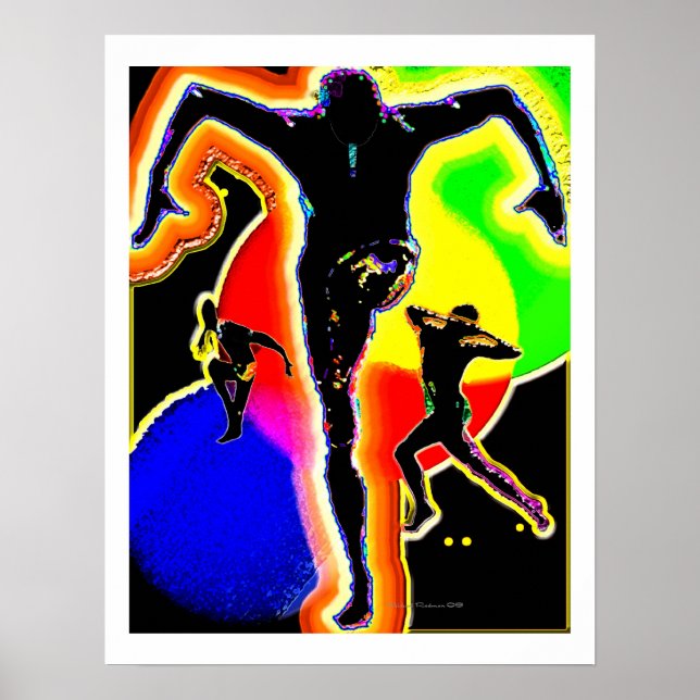 Tribal Lera Dance Poster (Framsidan)