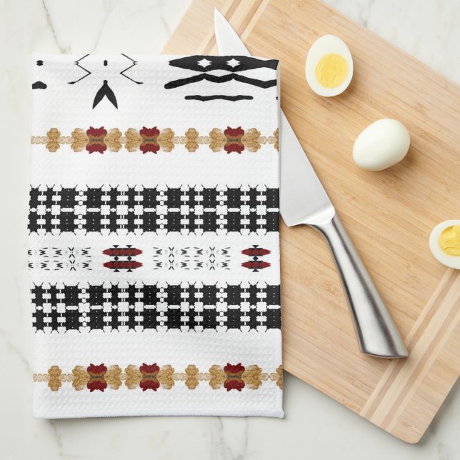 Tribal Lera Trasa   Kökshandduk (Vikt i Fjärdedel)