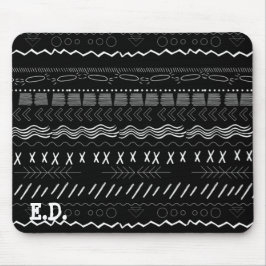 TRIBAL LINJER(B&W) MOUSE PAD MUSMATTA
