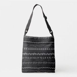 TRIBAL LINJER (BLACK)CROSSBODY BAG AXELVÄSKA
