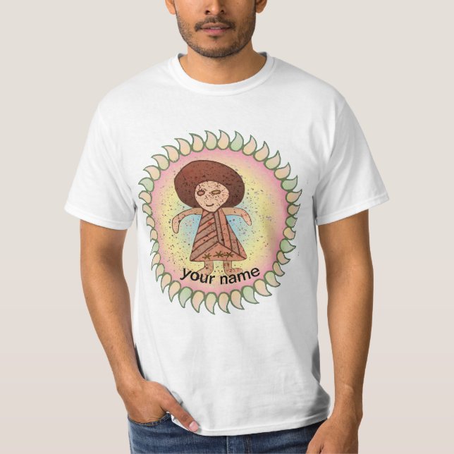 Tribal Mamma  T Shirt (Framsida)
