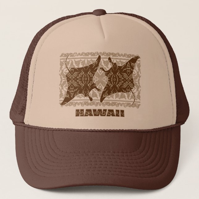 Tribal-Manta-Ray Keps (Framsida)