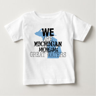 Tribal Michigan Michigama Underbar Vatten norr upp T Shirt