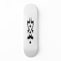 Tribal minimalistisk svart och vit modern slips