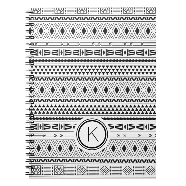 Tribal Mönster Anteckningsbok (Framsidan)