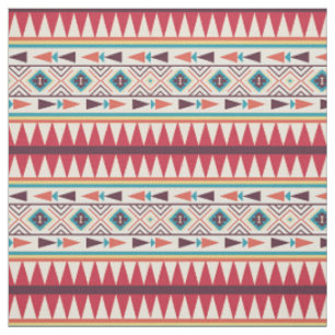 Tribal Mönster Fabric Tyg