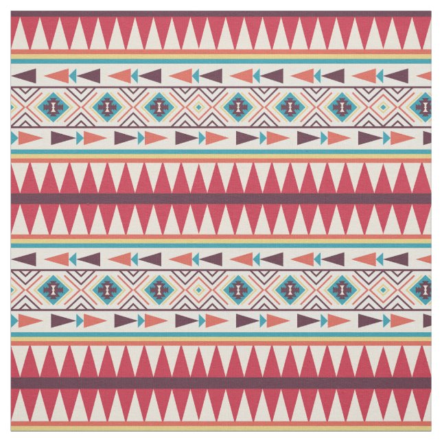 Tribal Mönster Fabric Tyg (Provkarta)