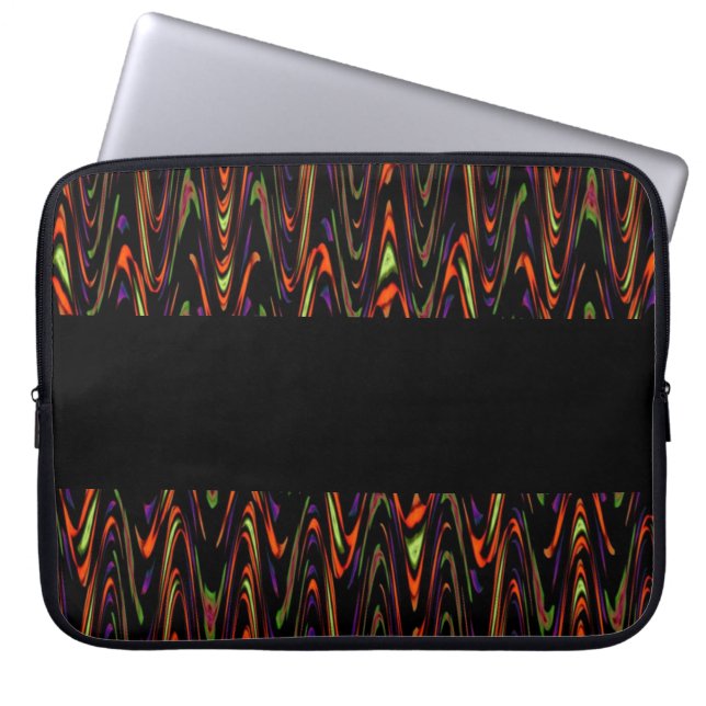 Tribal Mönster Labtop Sleeve (Framsidan)