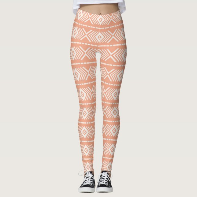 Tribal mönster leggings (Framsida)