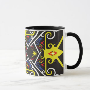 Tribal mönster mugg