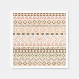 Tribal Mönster Native American Southwest Napkin Pappersservett
