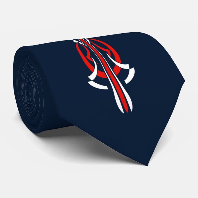 Tribal Mönster Necktie Slips (Rullad)
