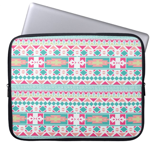 Tribal Mönster Neoprene Laptop sleeve (Framsidan)
